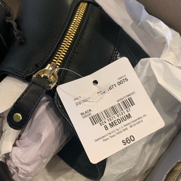 Liz Claiborne Sneaker Ankle Shoes (Atlantic) Black! New - Picture 5 of 8